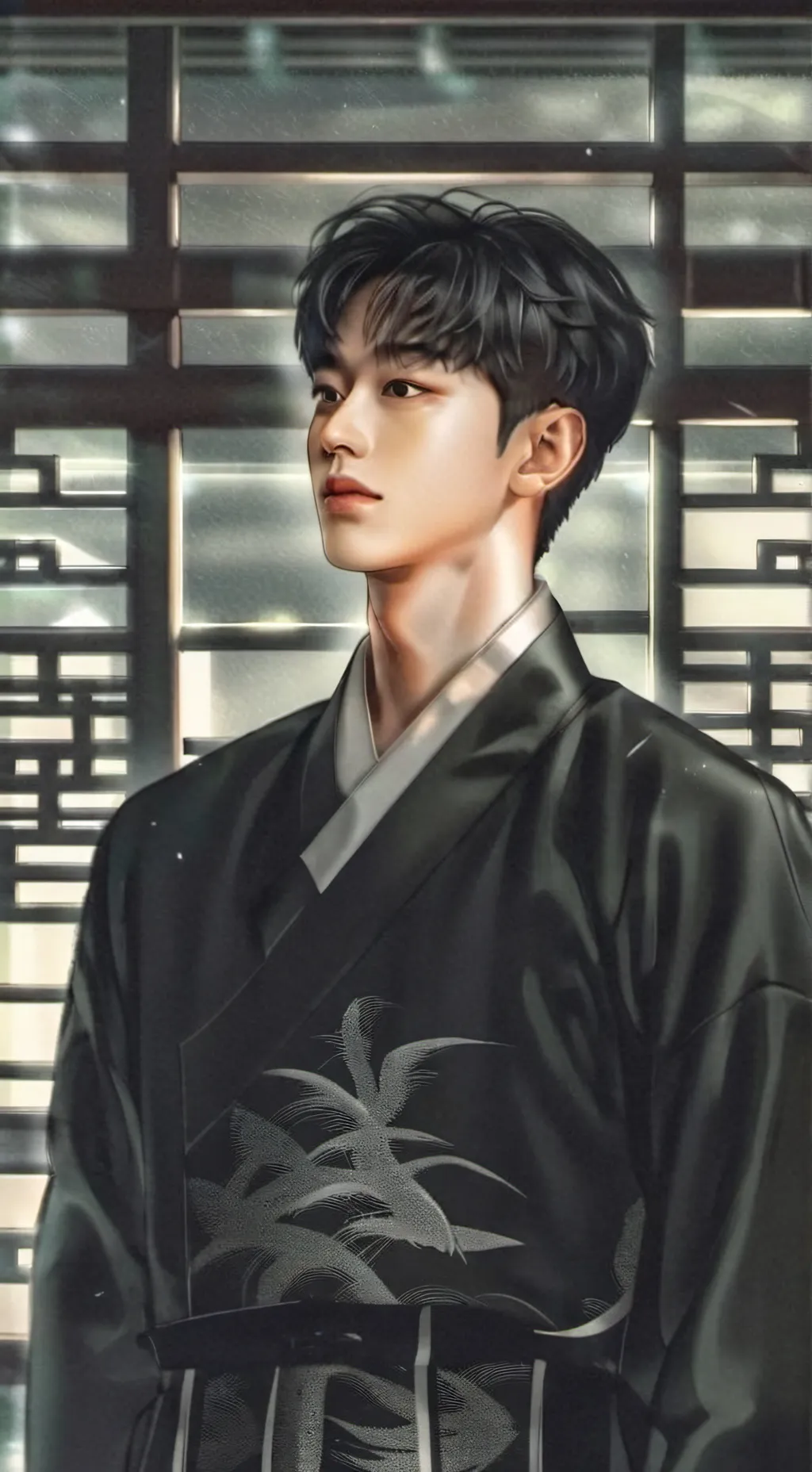 ai character: skz bed time background