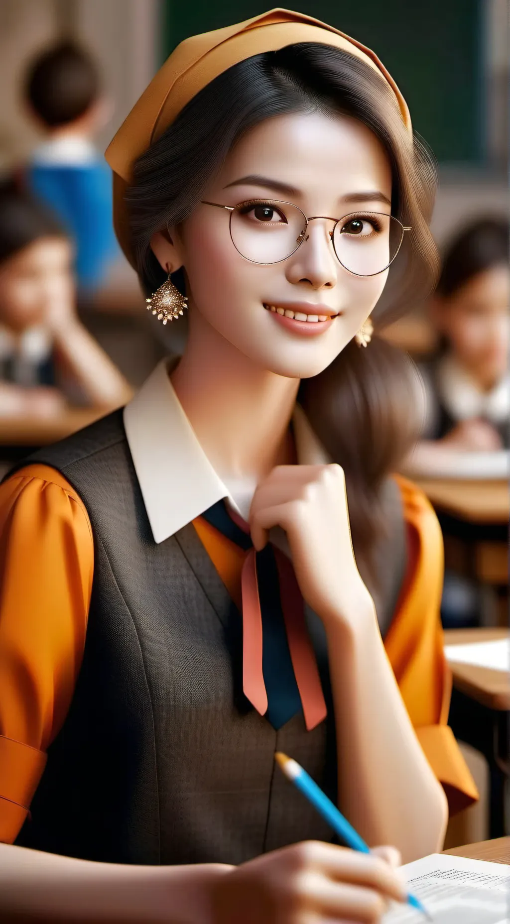 ai character: Mrs Mcduffie background