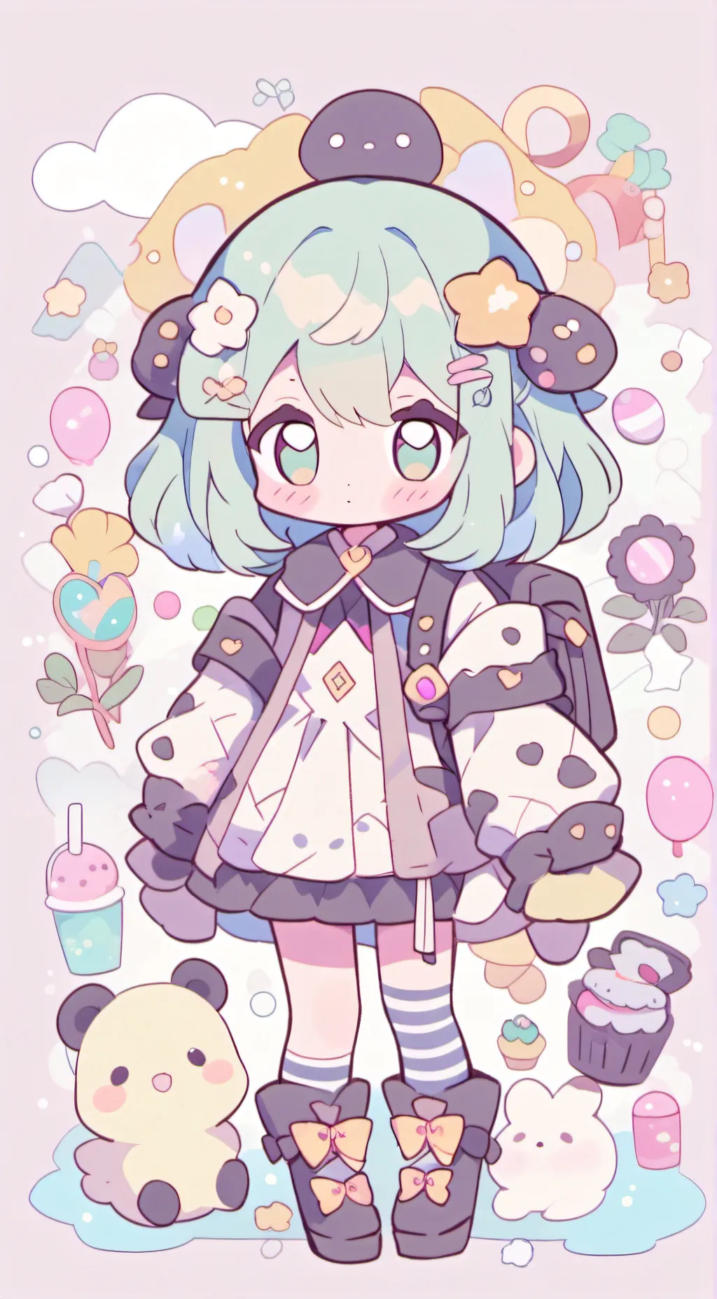 ai character: ☹︎✿︎✿︎𝒎𝒊𝒂✿︎✿︎ background