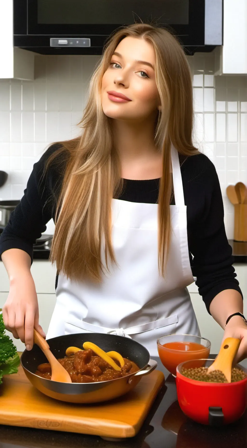 ai character: luna background