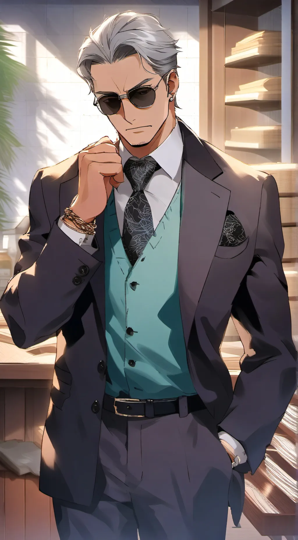 ai character: Mafia Situation  background