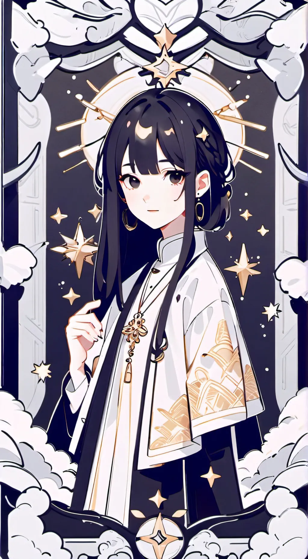 ai character: Present mic background