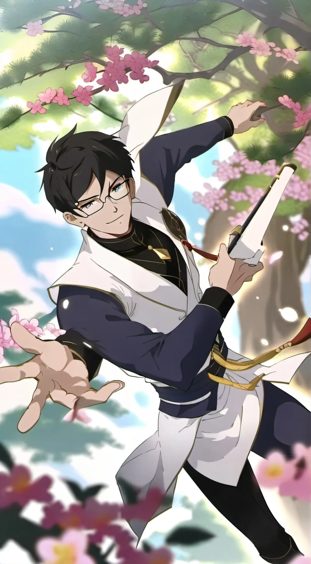 ai character: Max background