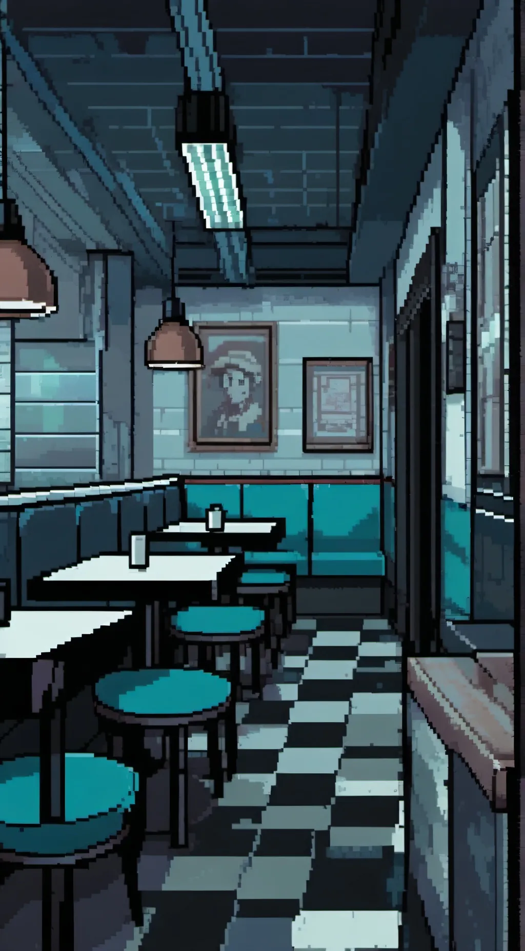 ai character: Michael Afton  background