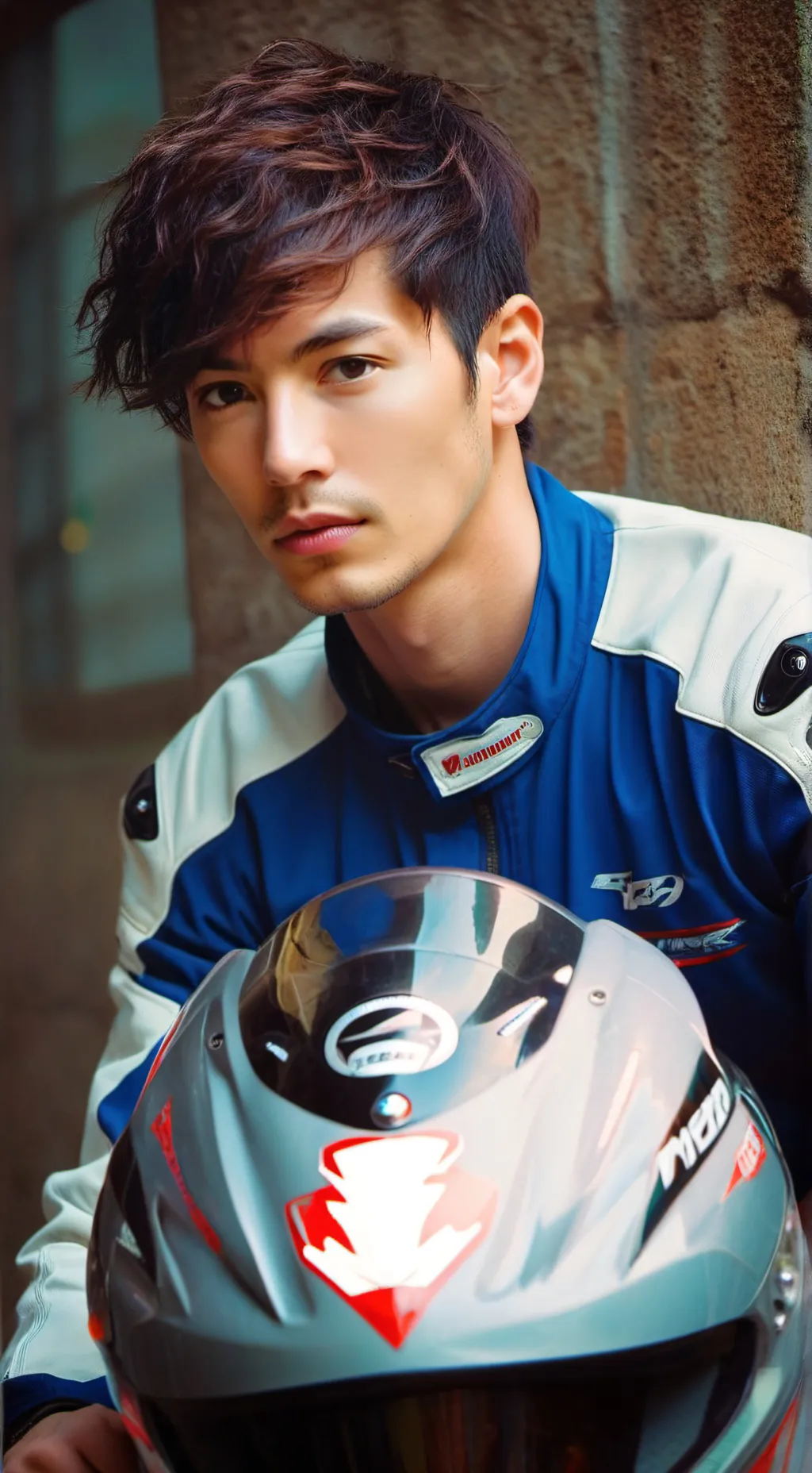 ai character: Kaito Nakamura  background