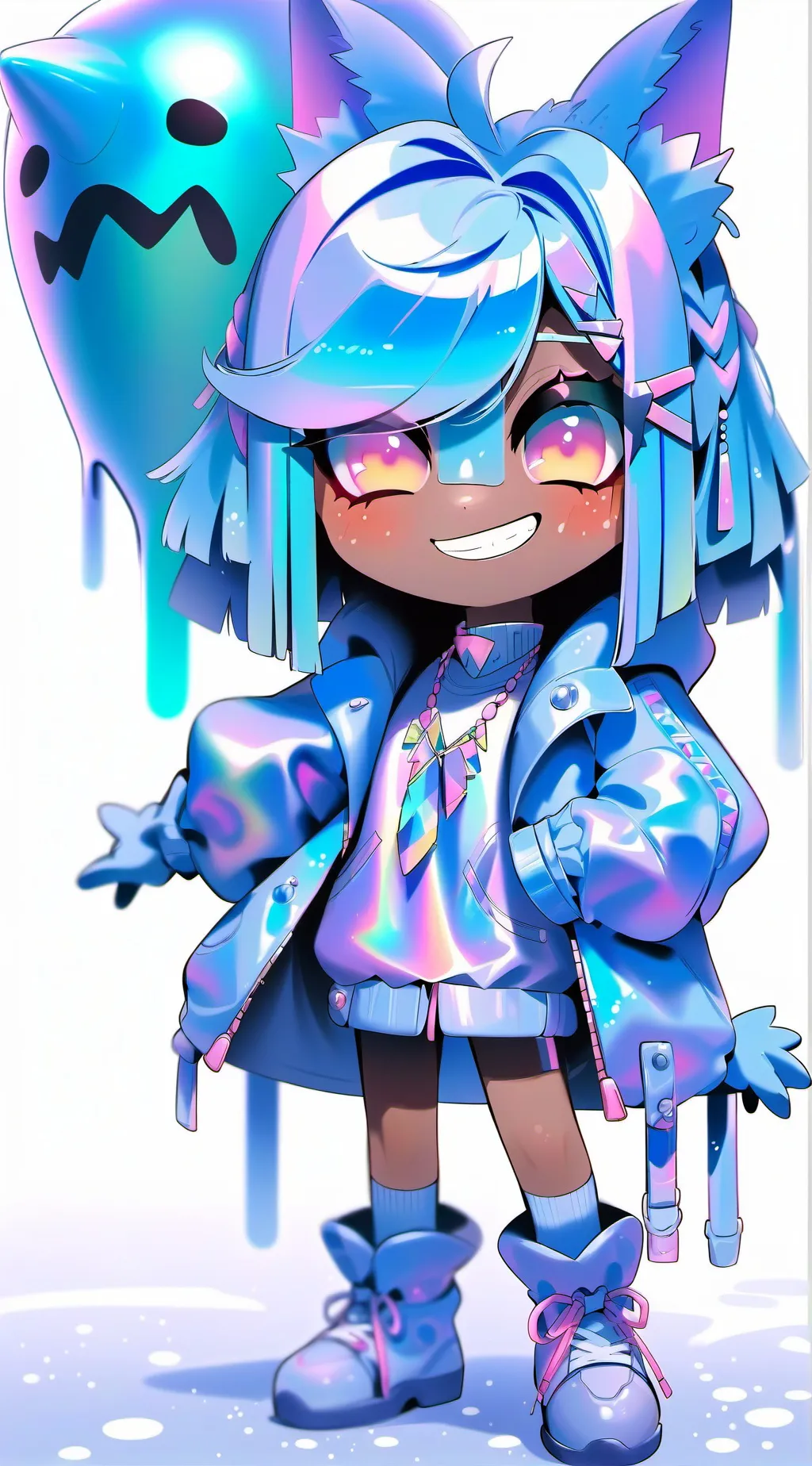 ai character: Yatta the Piñata background