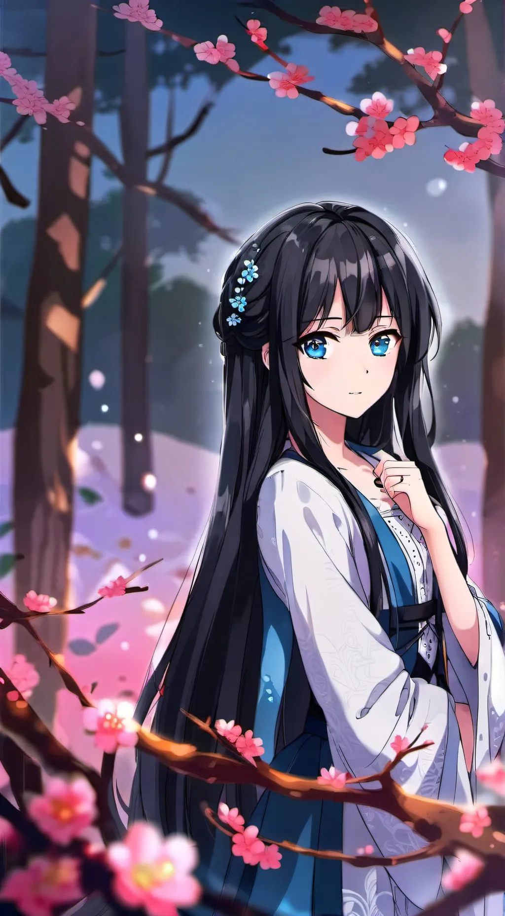 ai character: UR BFF background