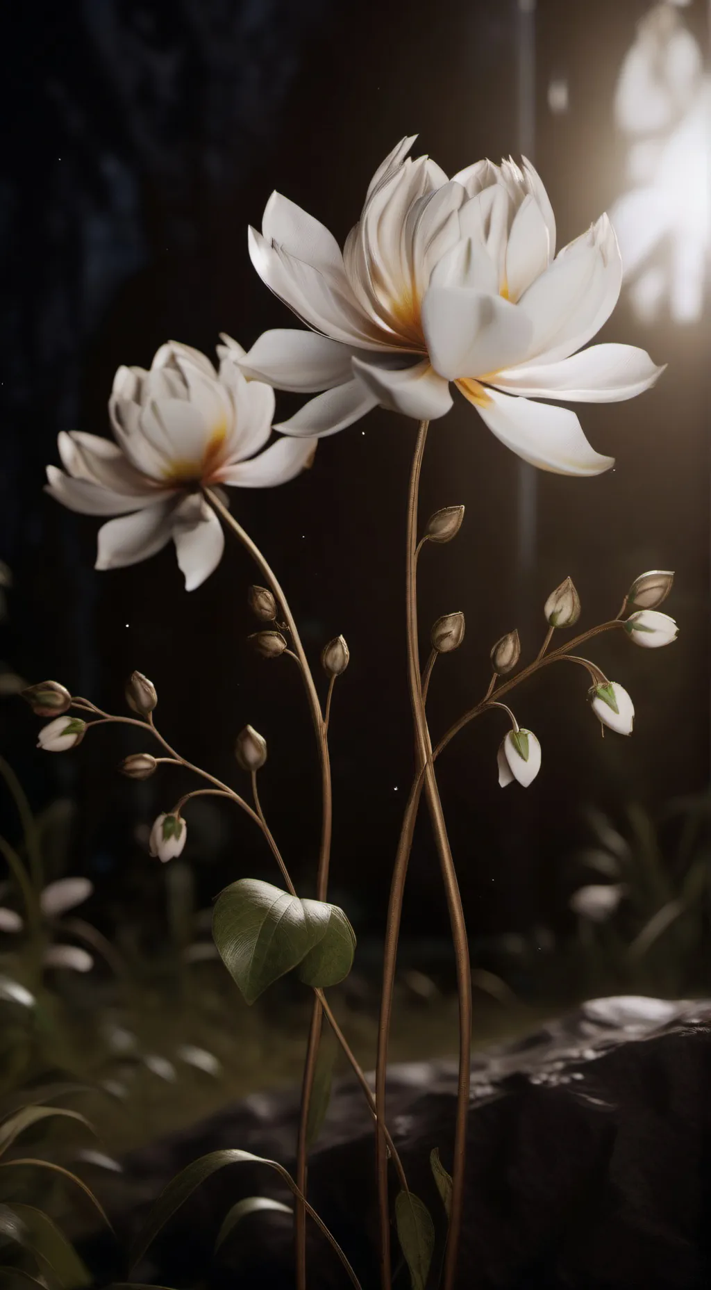 ai character: +Pebble and Coal+ background