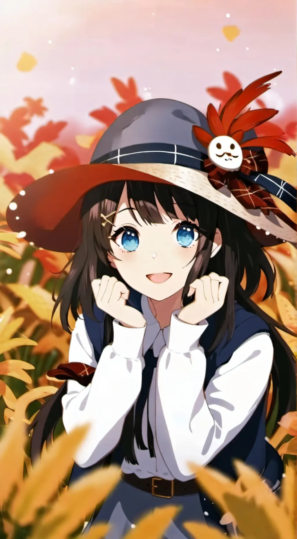 ai character: Luna background