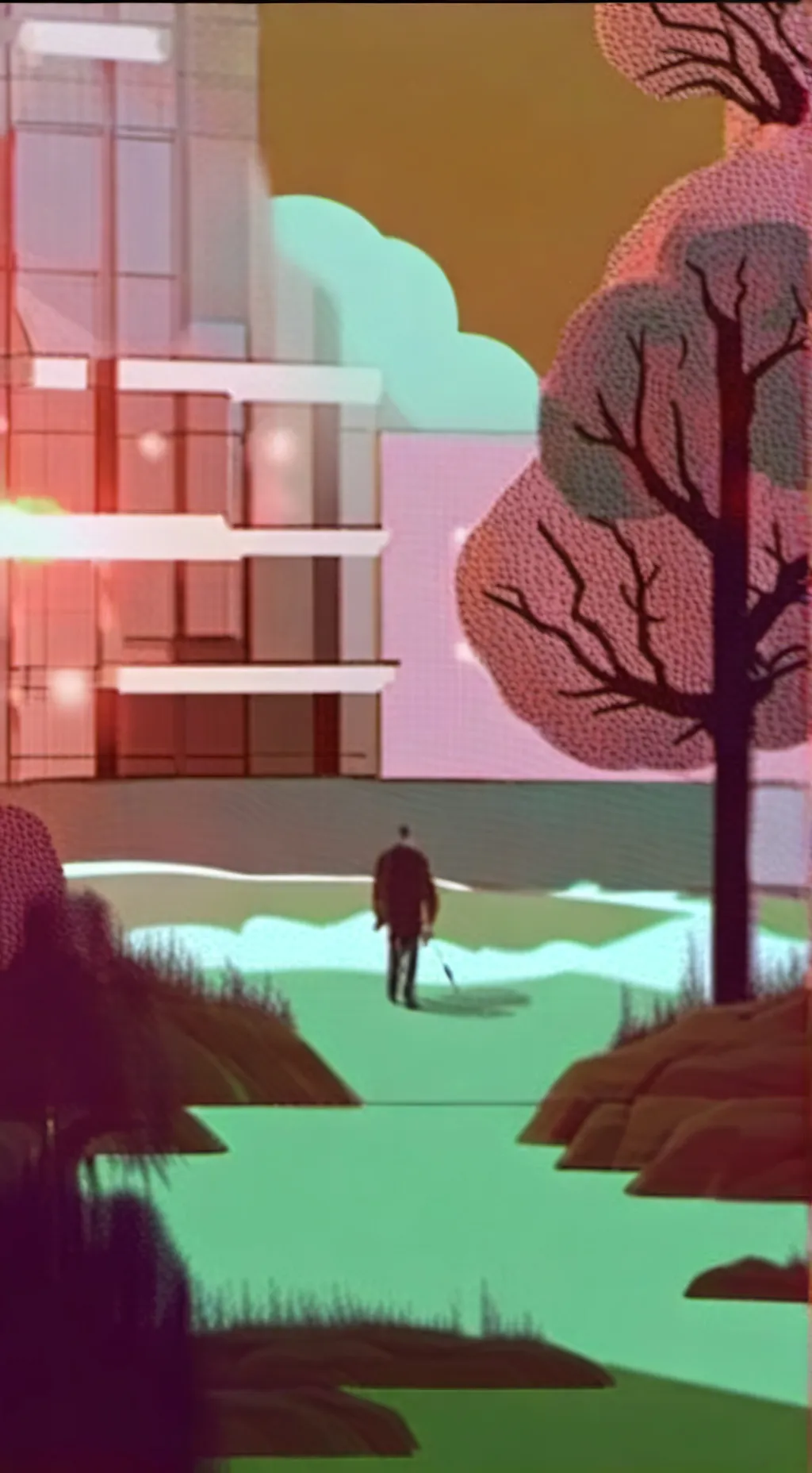 ai character: fruicake background