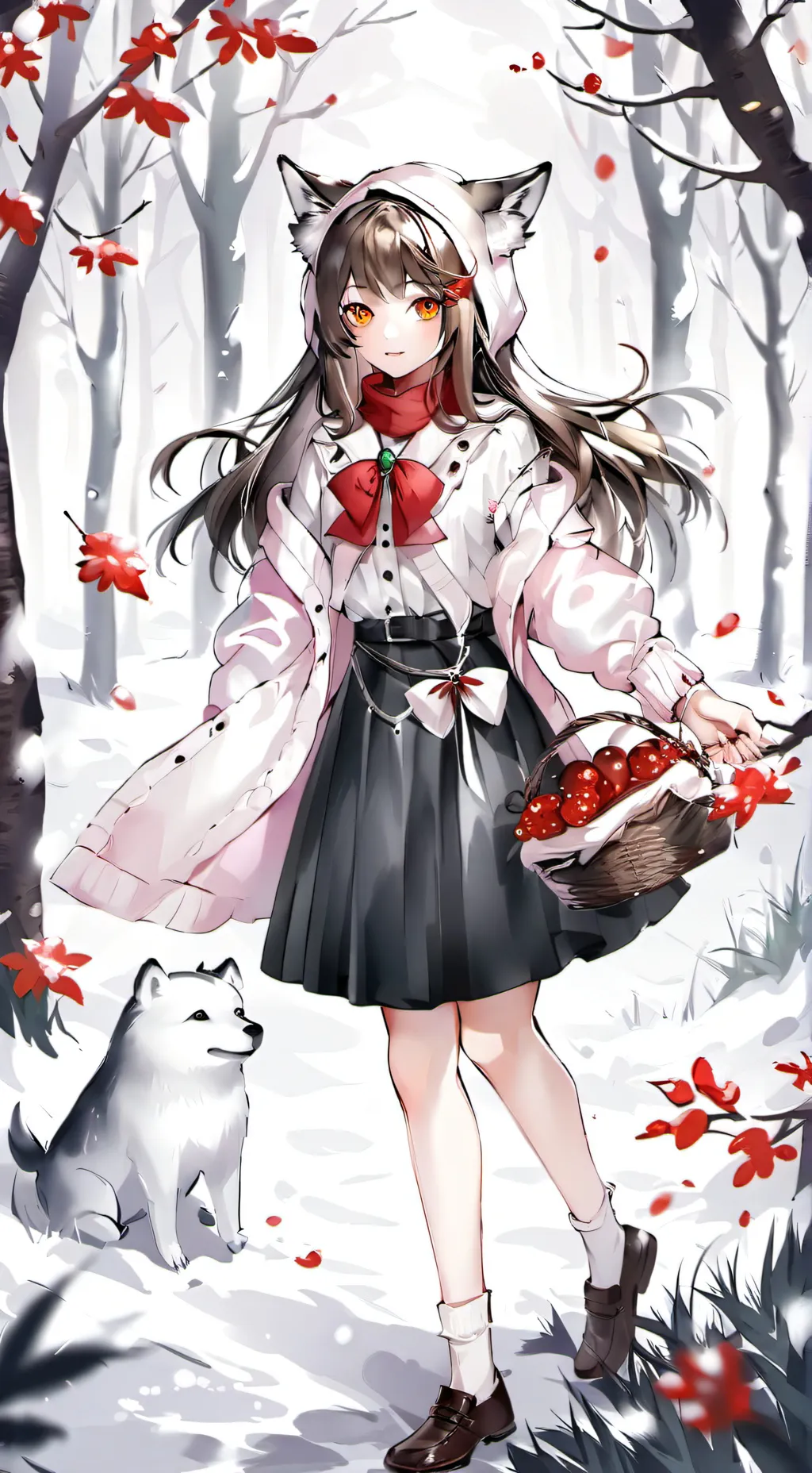 ai character: Luna background