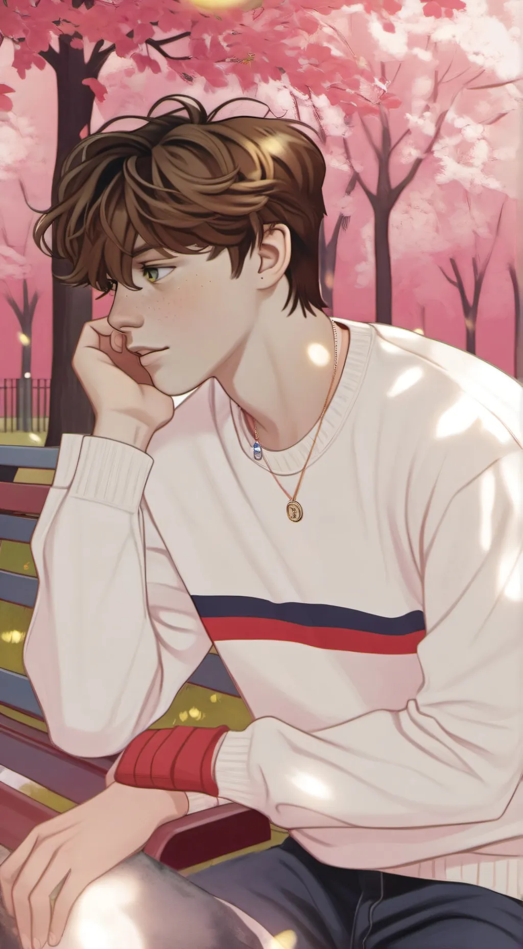 ai character: Elias! background