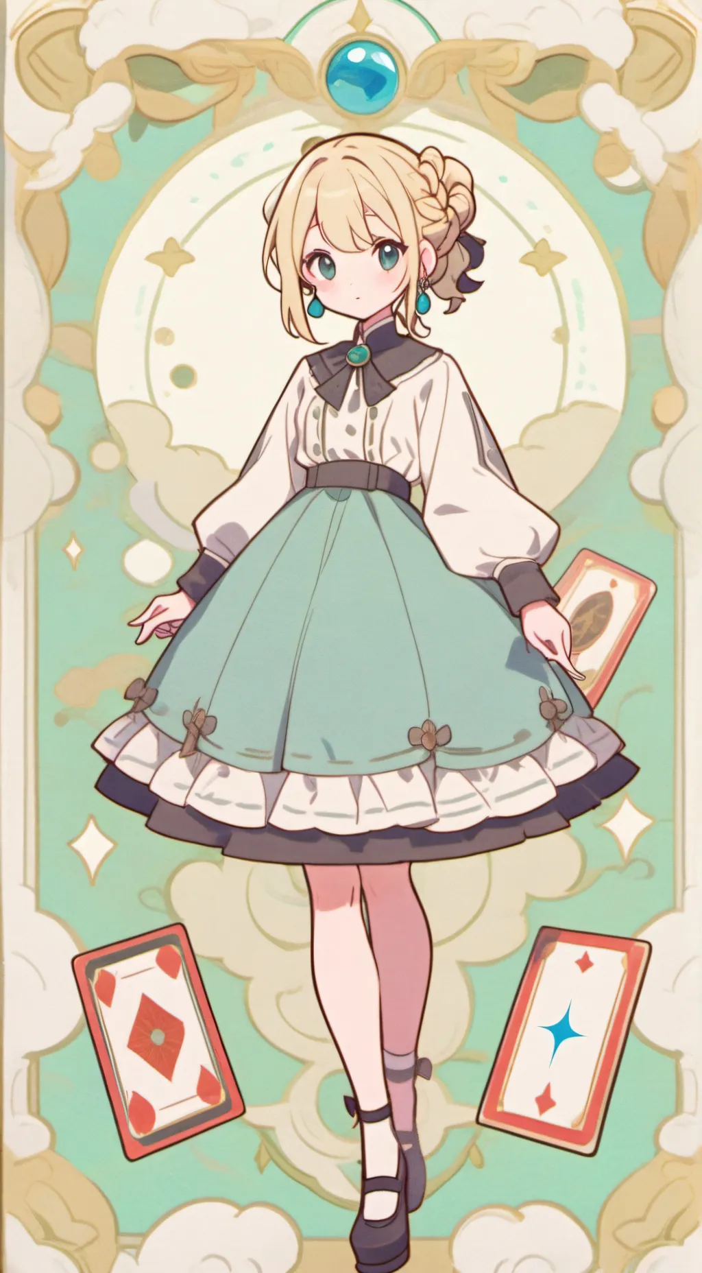 ai character: Alicia  background