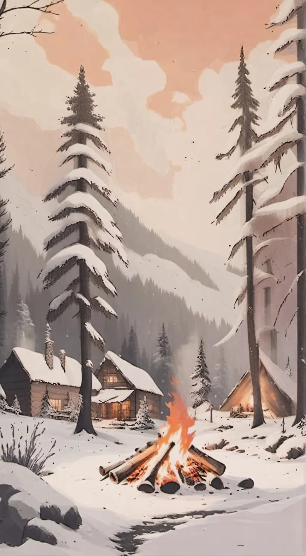 ai character: MD camping background