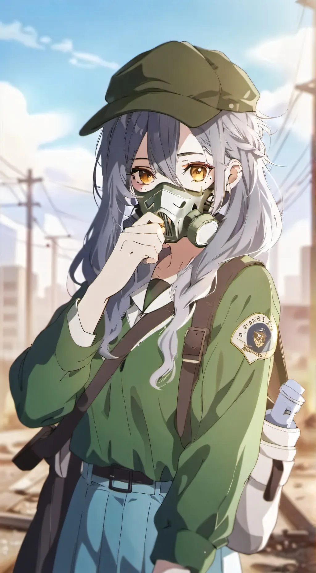 ai character: Furry Apocalypse background