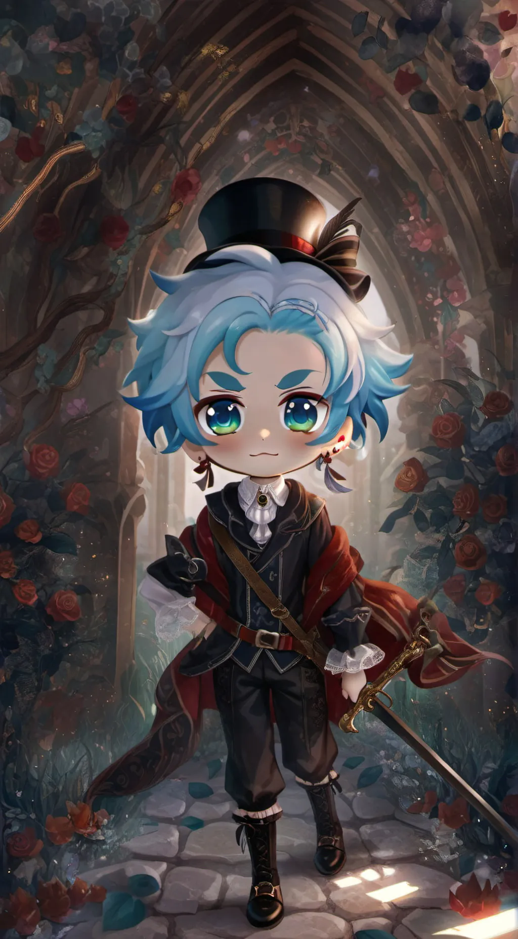 ai character: Aldoxito x IreneXD background