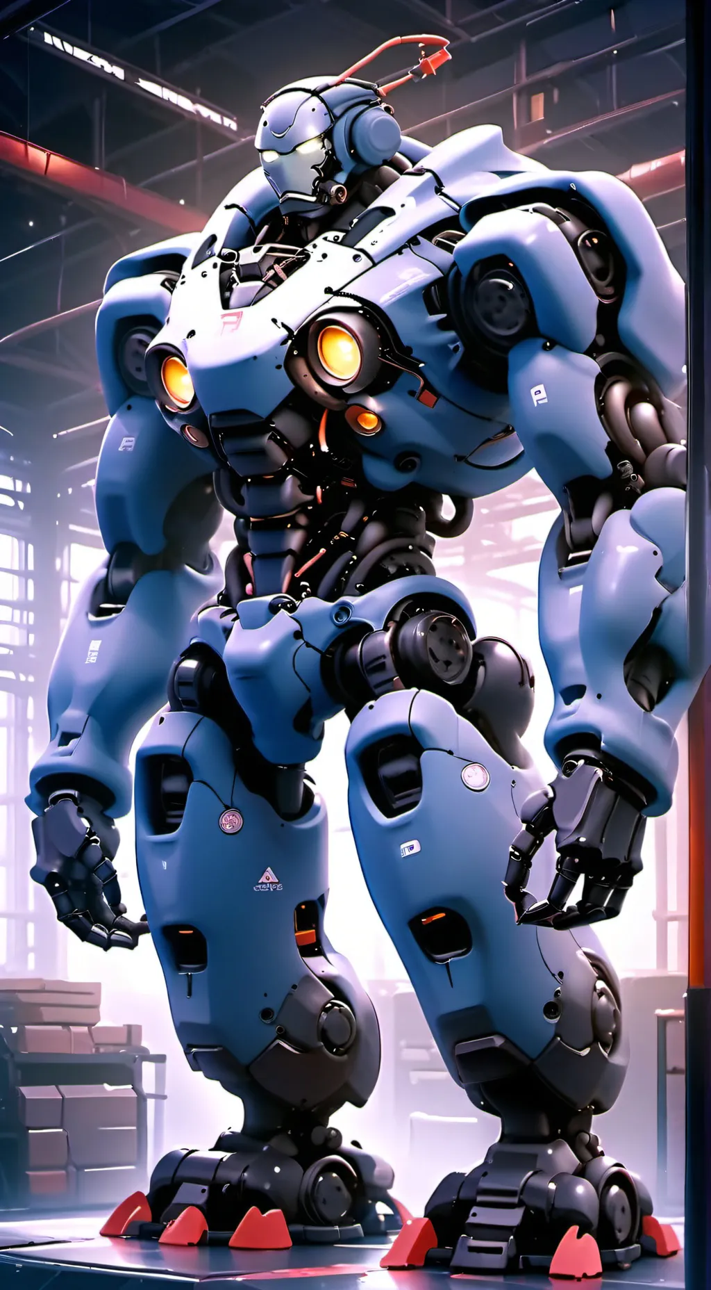 ai character: Britto background