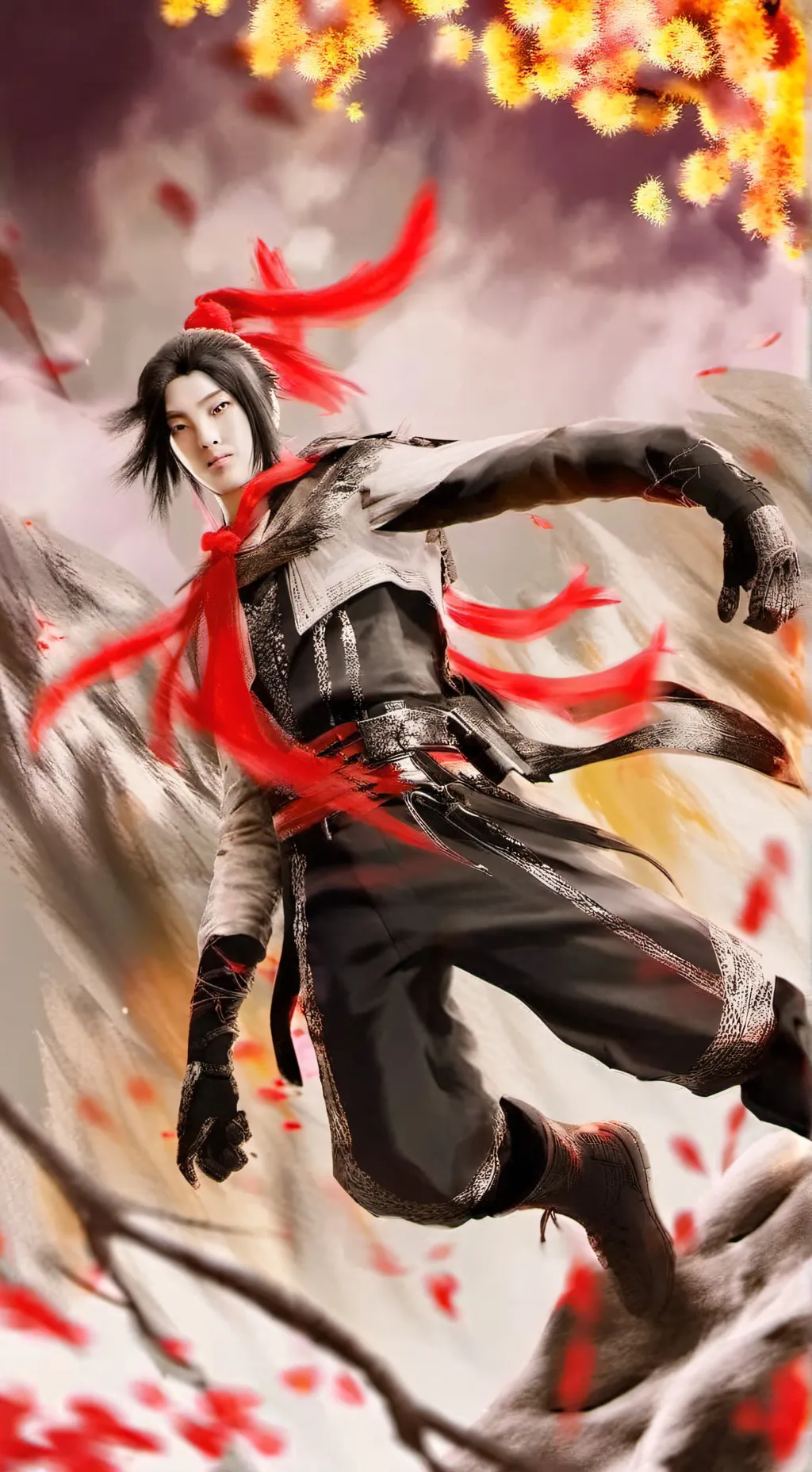 ai character: 英瑜 background