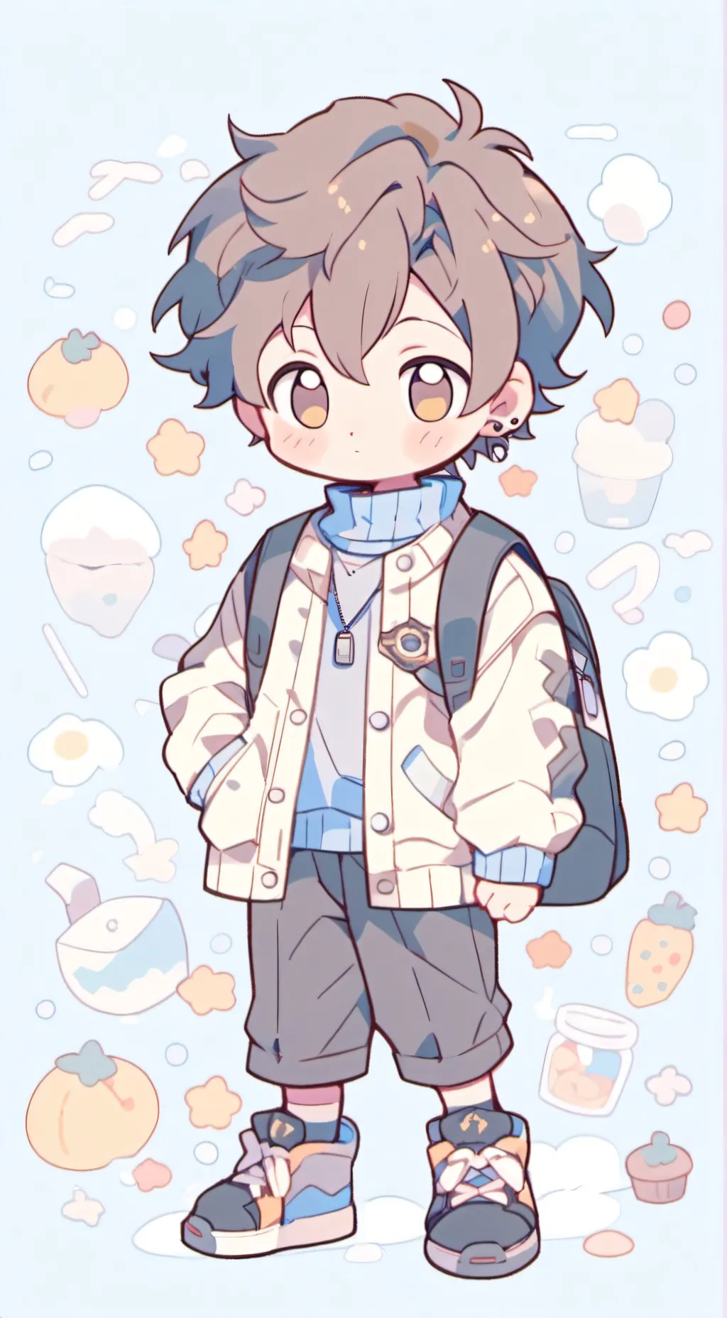 ai character: 𝐌𝐇𝐀 × 𝐘/𝐍 background