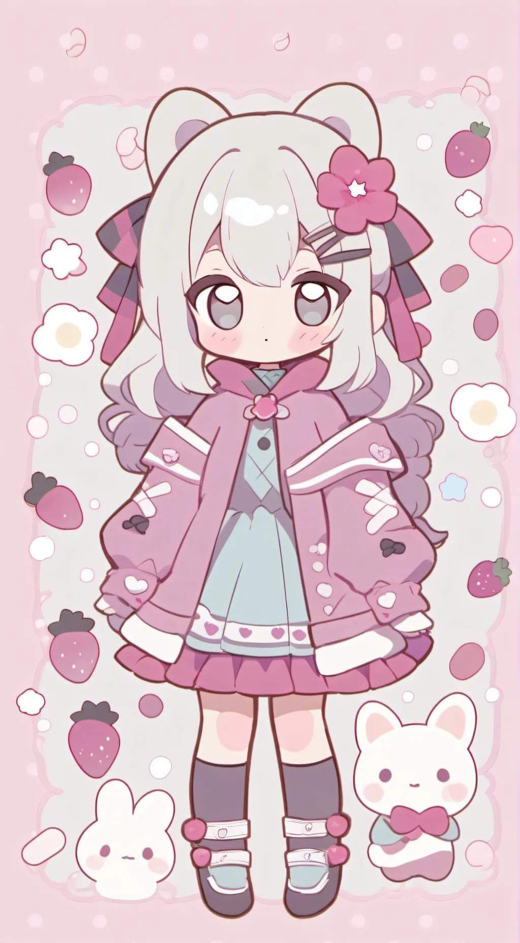 ai character: Китика background