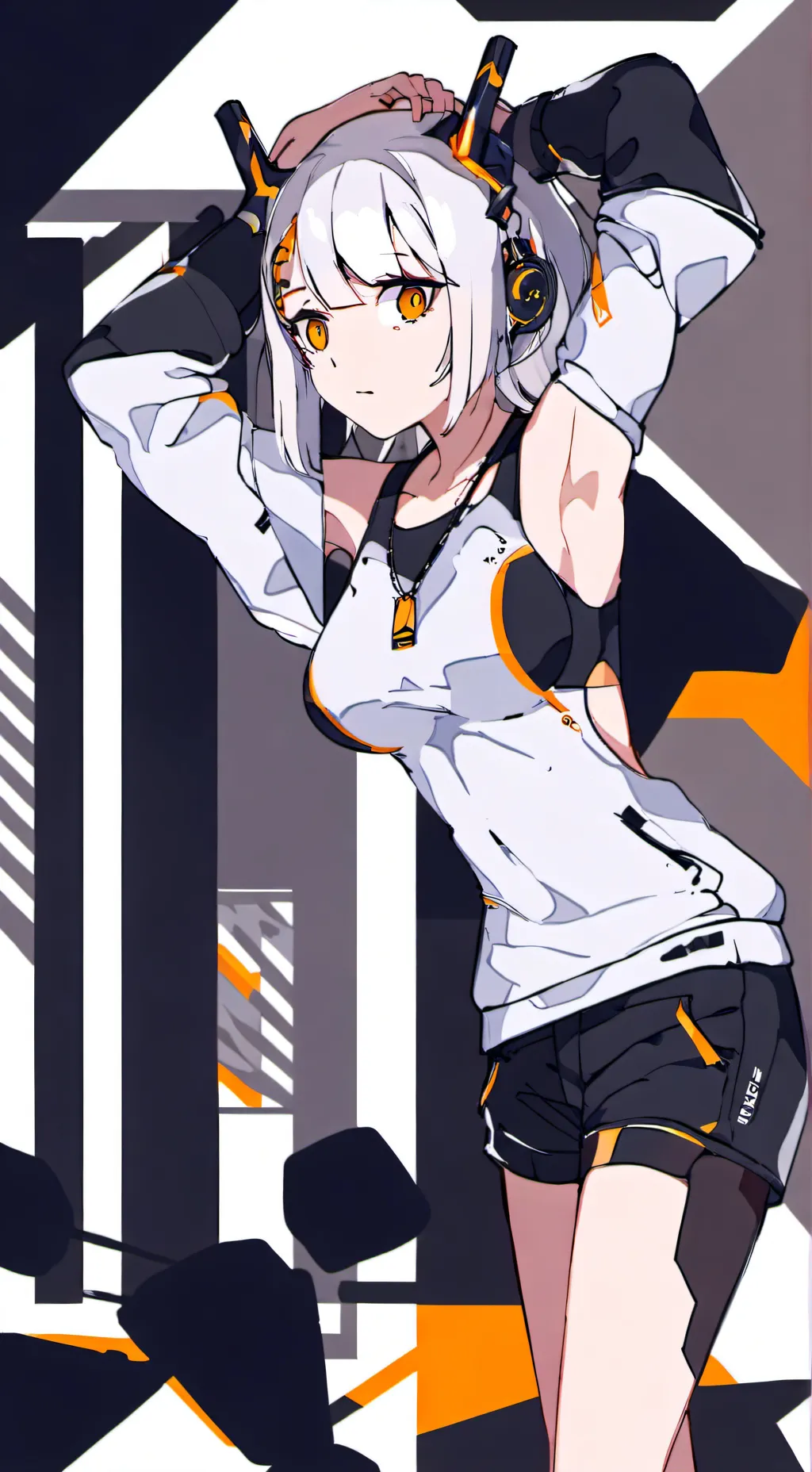 ai character: Ariana  background