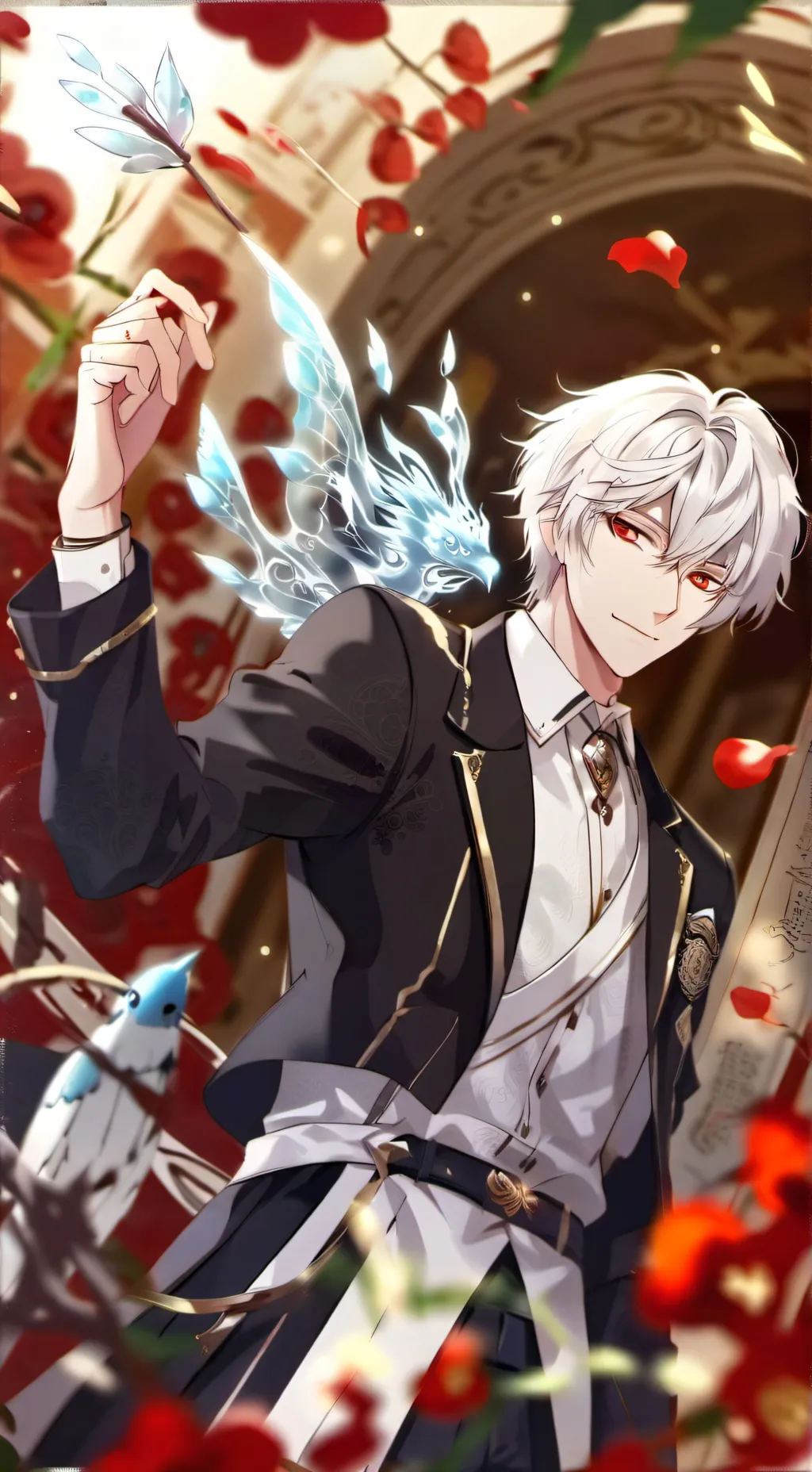 ai character: Saji background