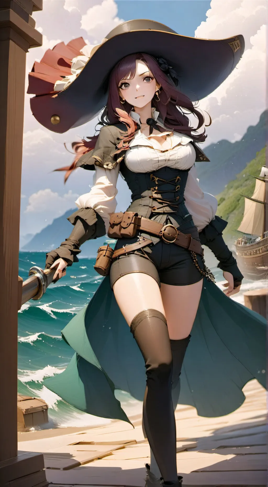 ai character: Captain Marry background