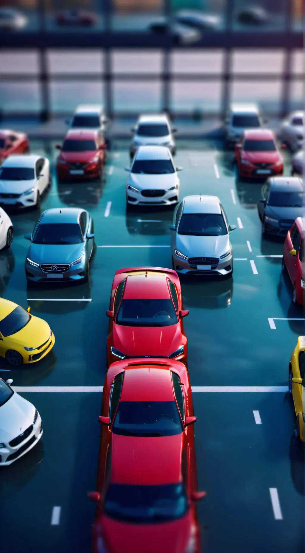 ai character: mha car meet background