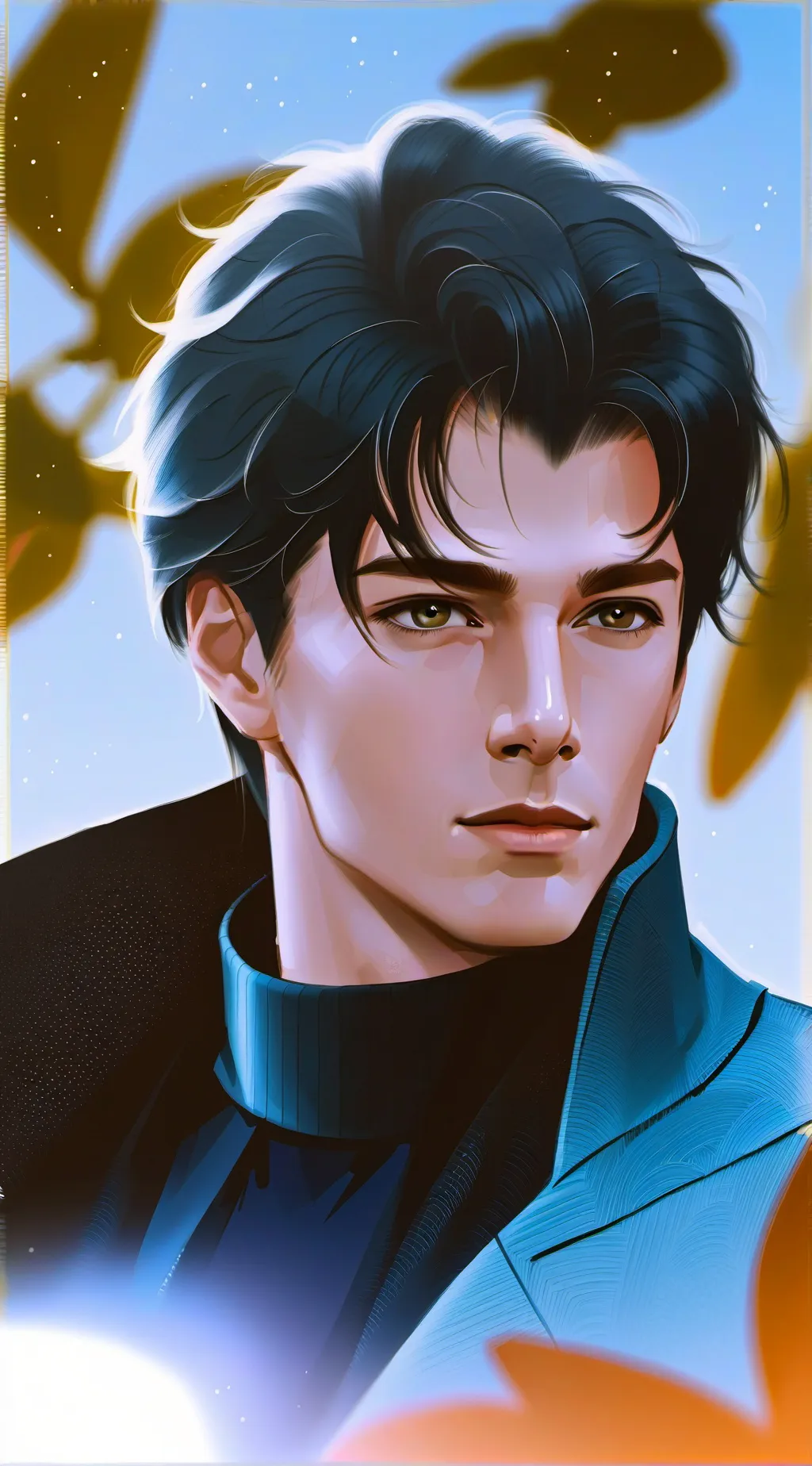 ai character: John Barrowman  background