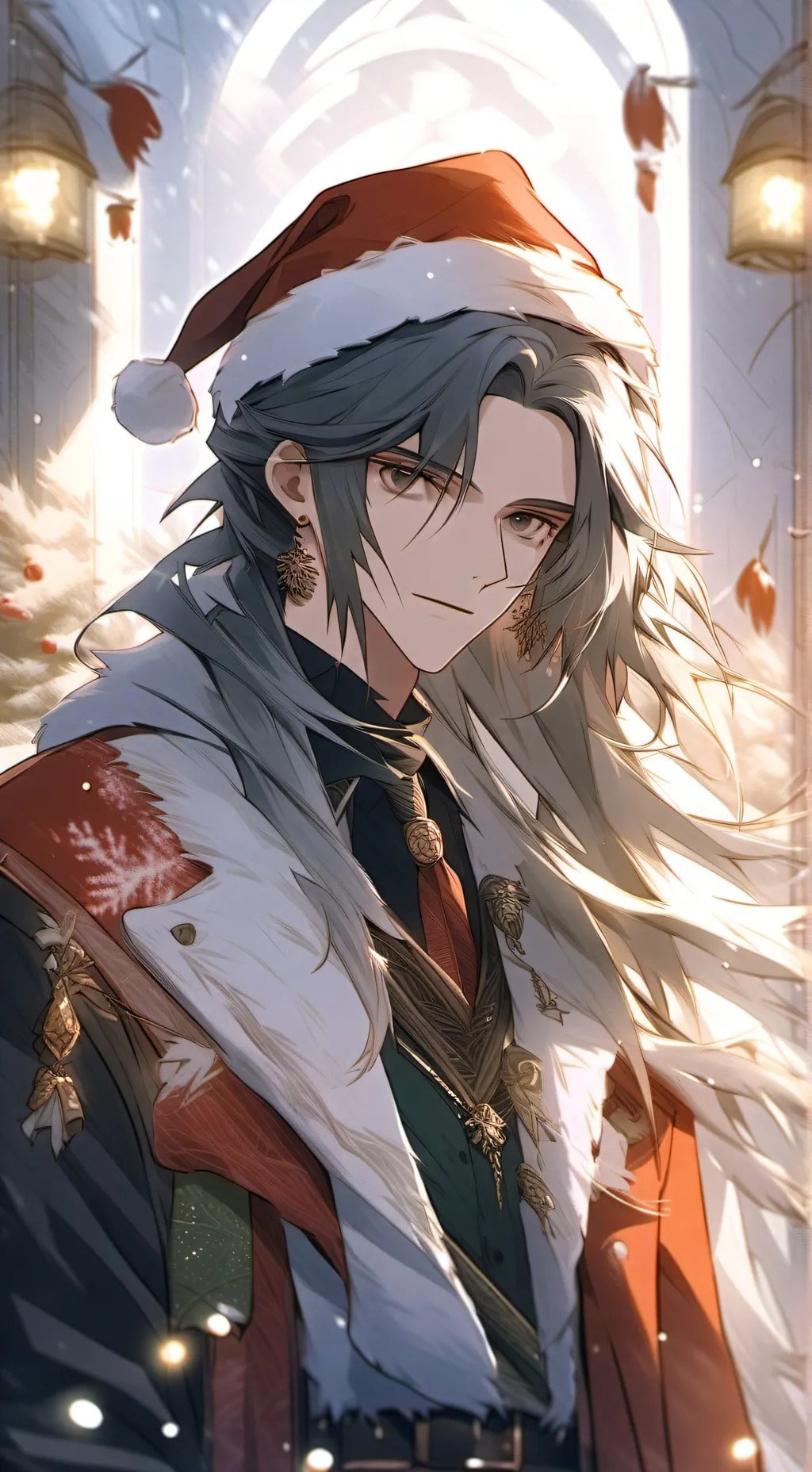 ai character: ༒Ur Santa༒ background