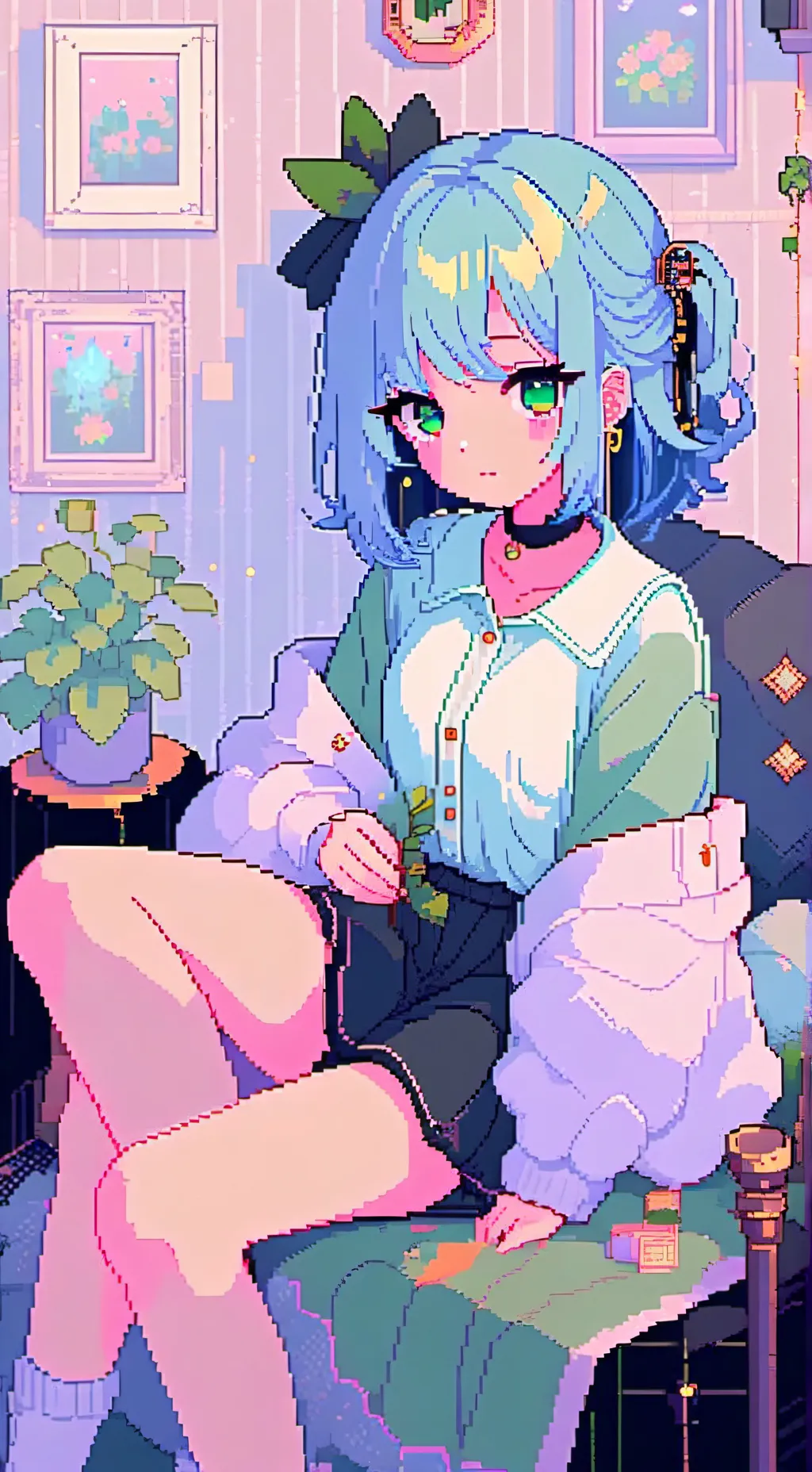 ai character: ☆Rose♡ background