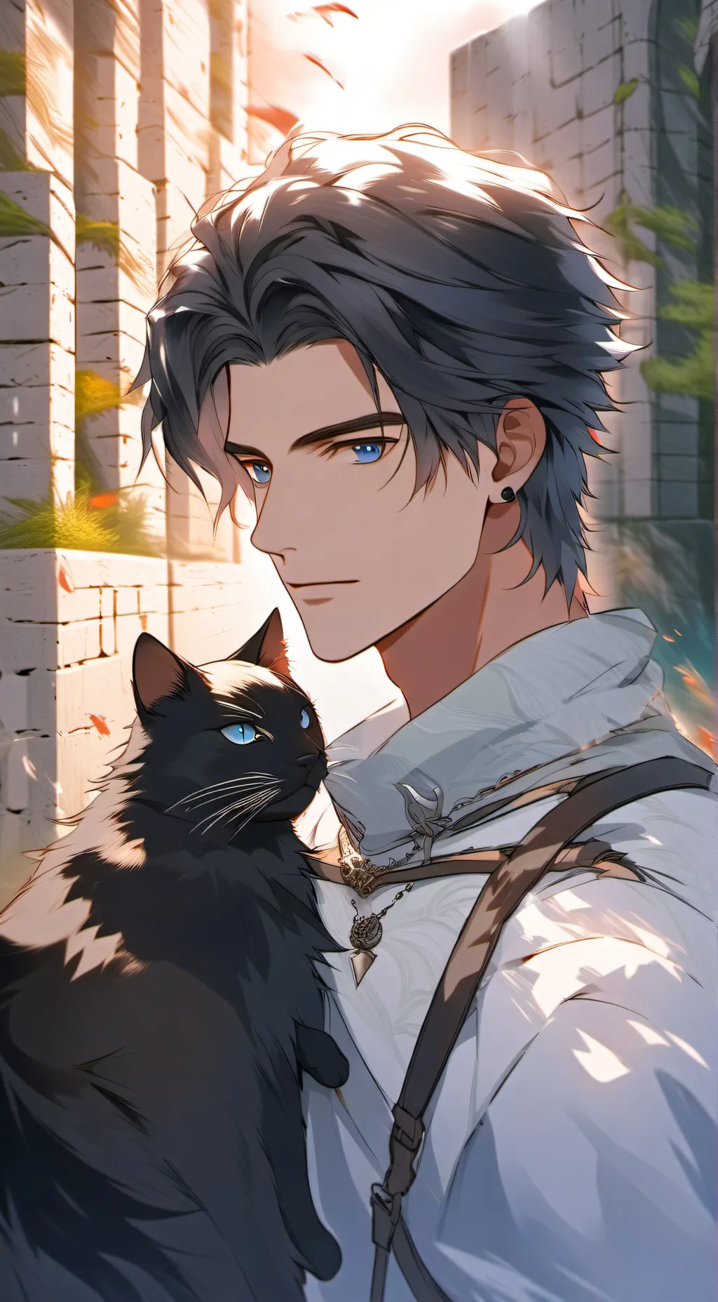 ai character: Raven background