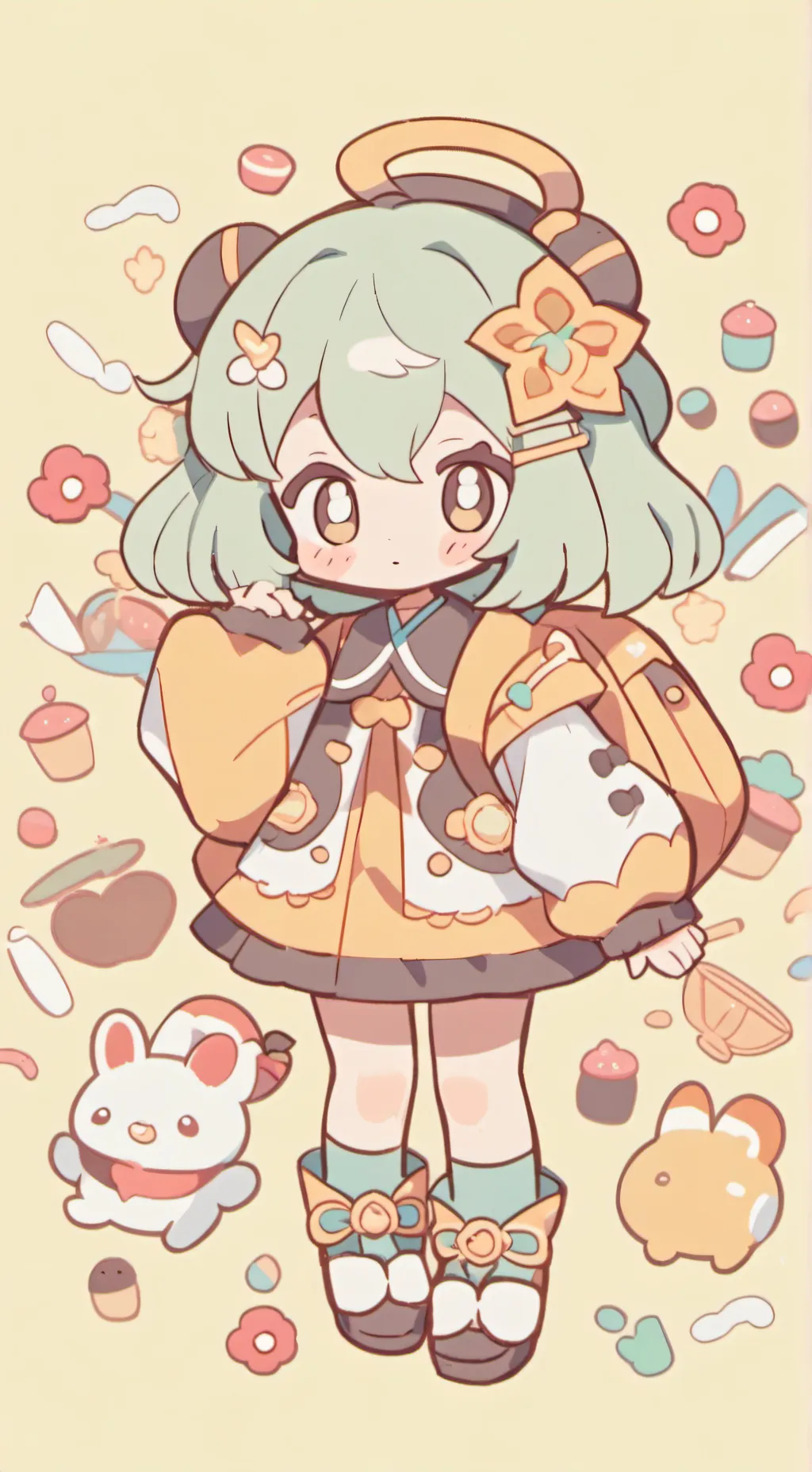 ai character: лутик background