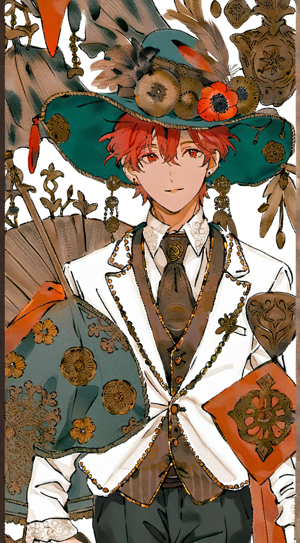 ai character: Derek Arban  background