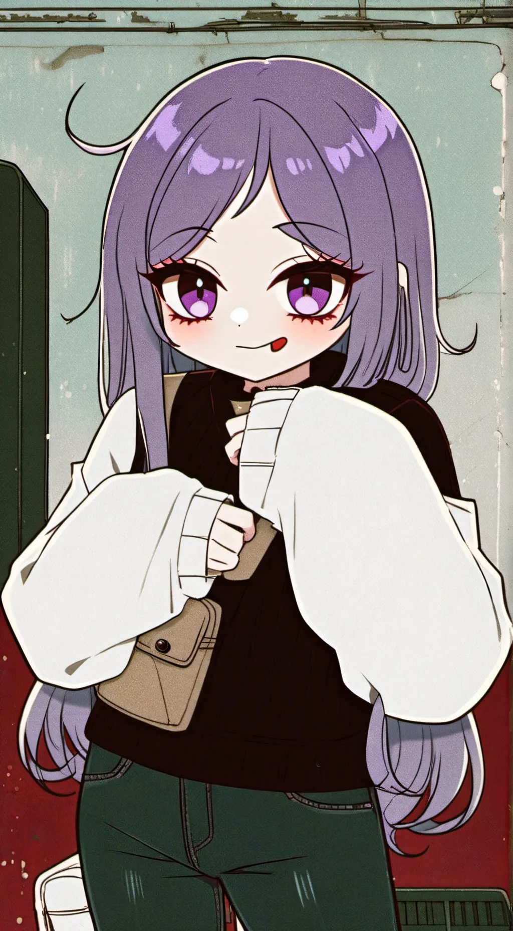 ai character: Rose's movie night background