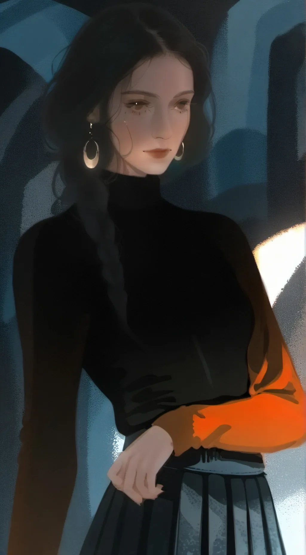 ai character: Miliy background