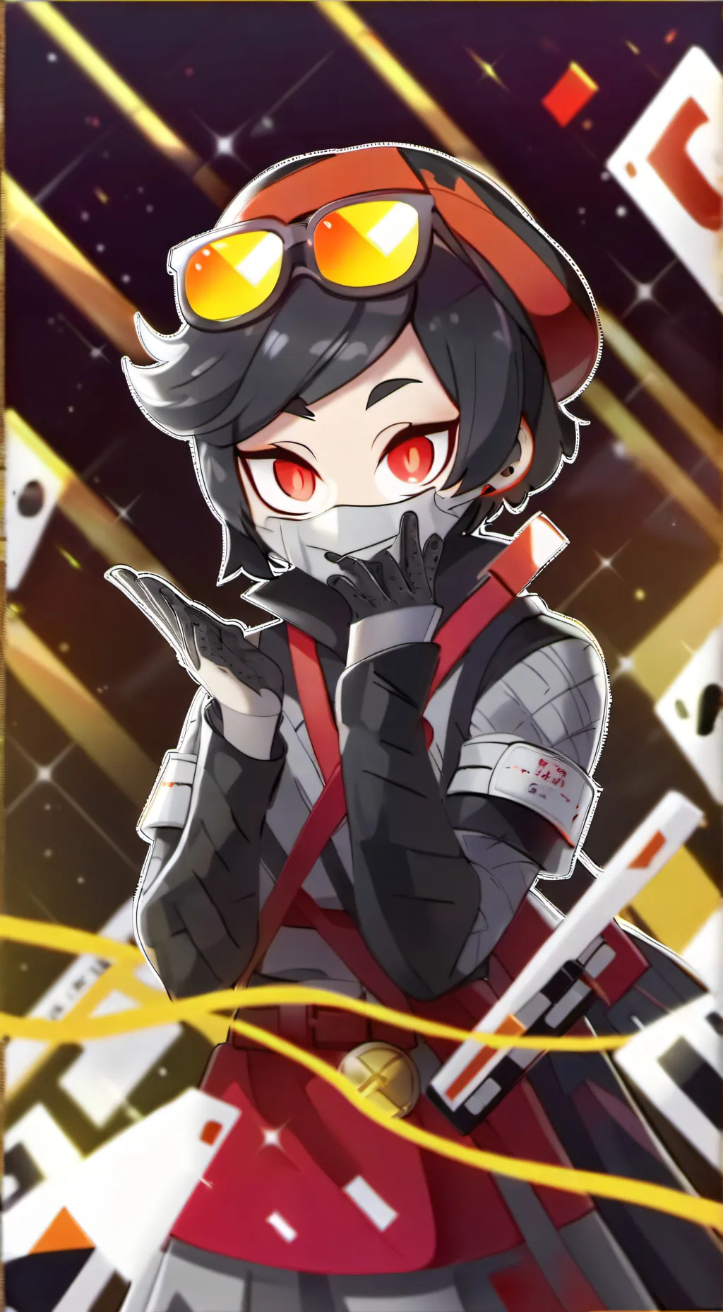 ai character: Murder drones background