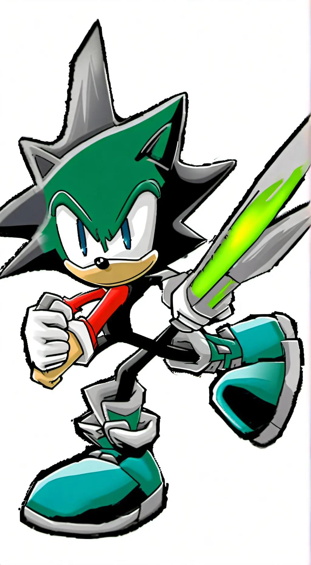 ai character: Scourge Hedgehog  background