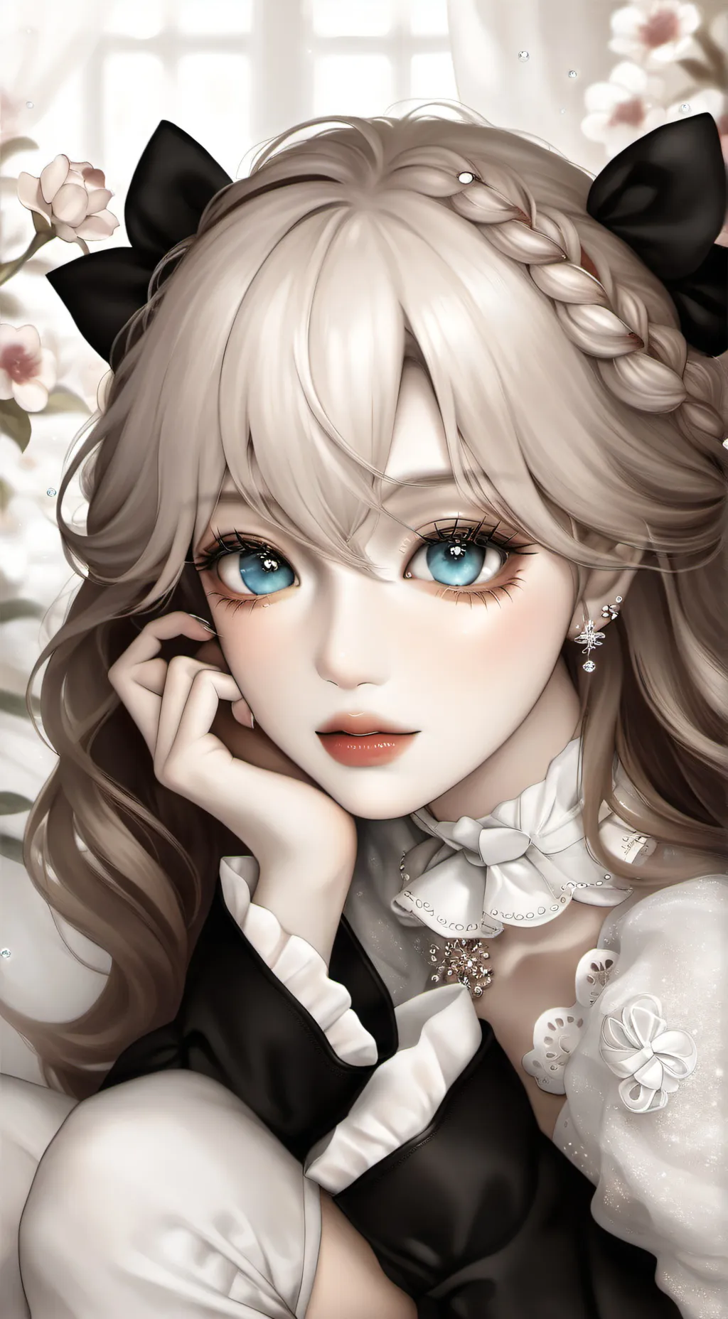 ai character: Вика  background