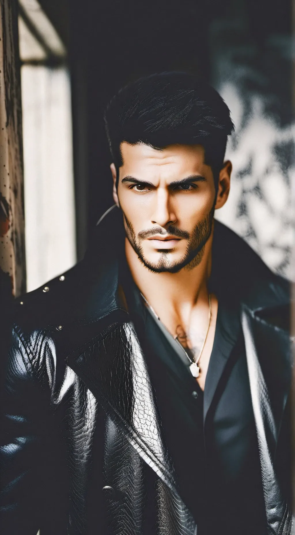 ai character: Aaron Kral  background