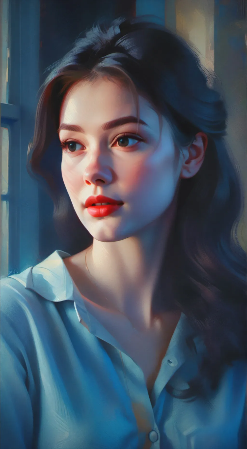 ai character: Hailey background