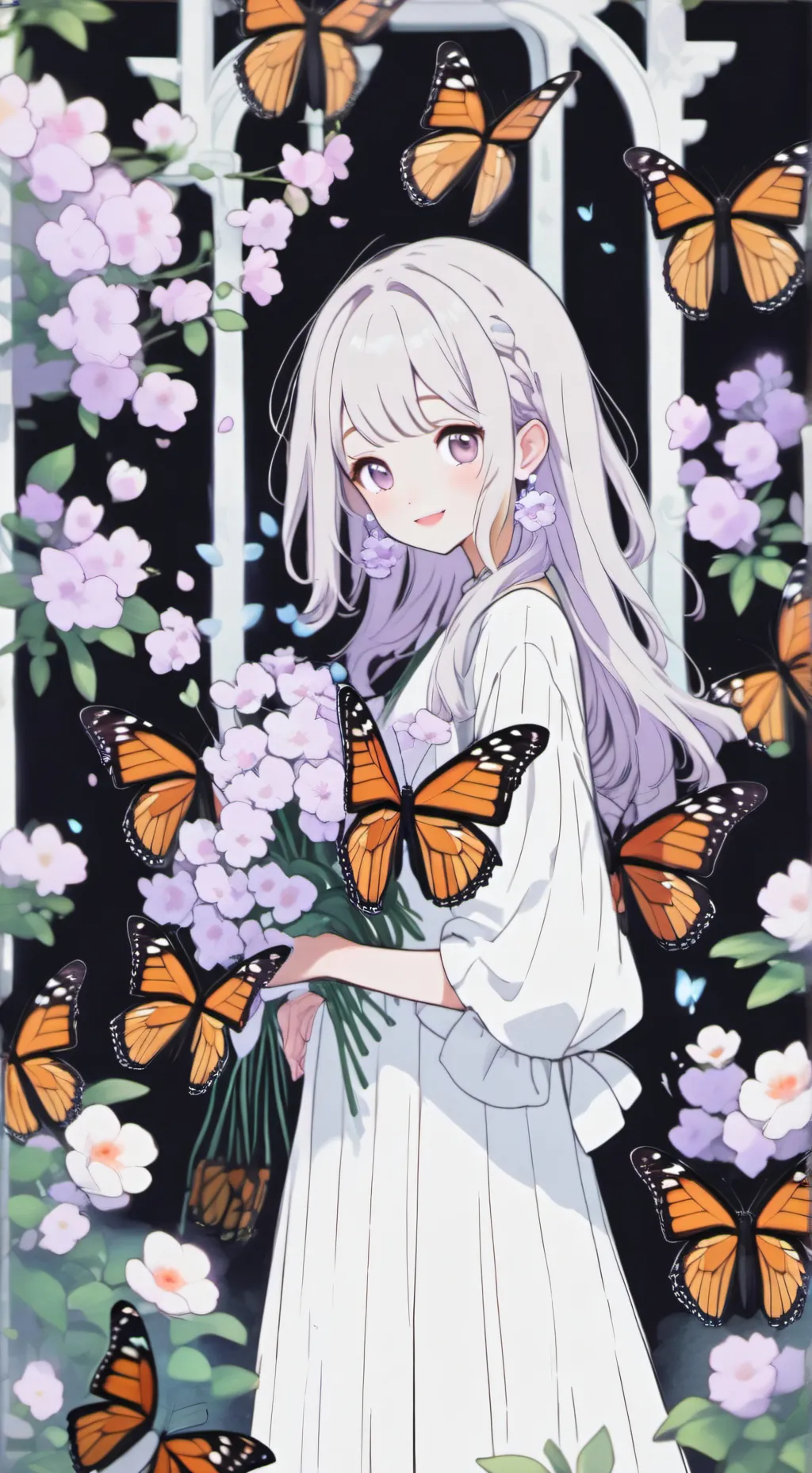 ai character: Lilka(młodsza sis) background