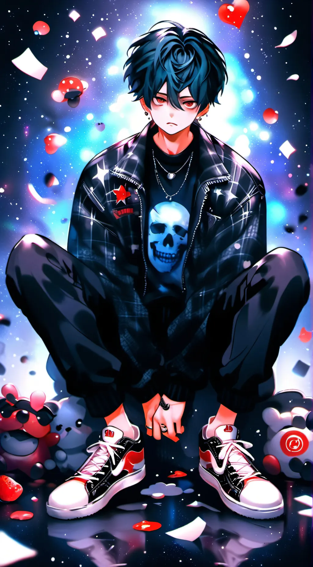 ai character: Shadow background