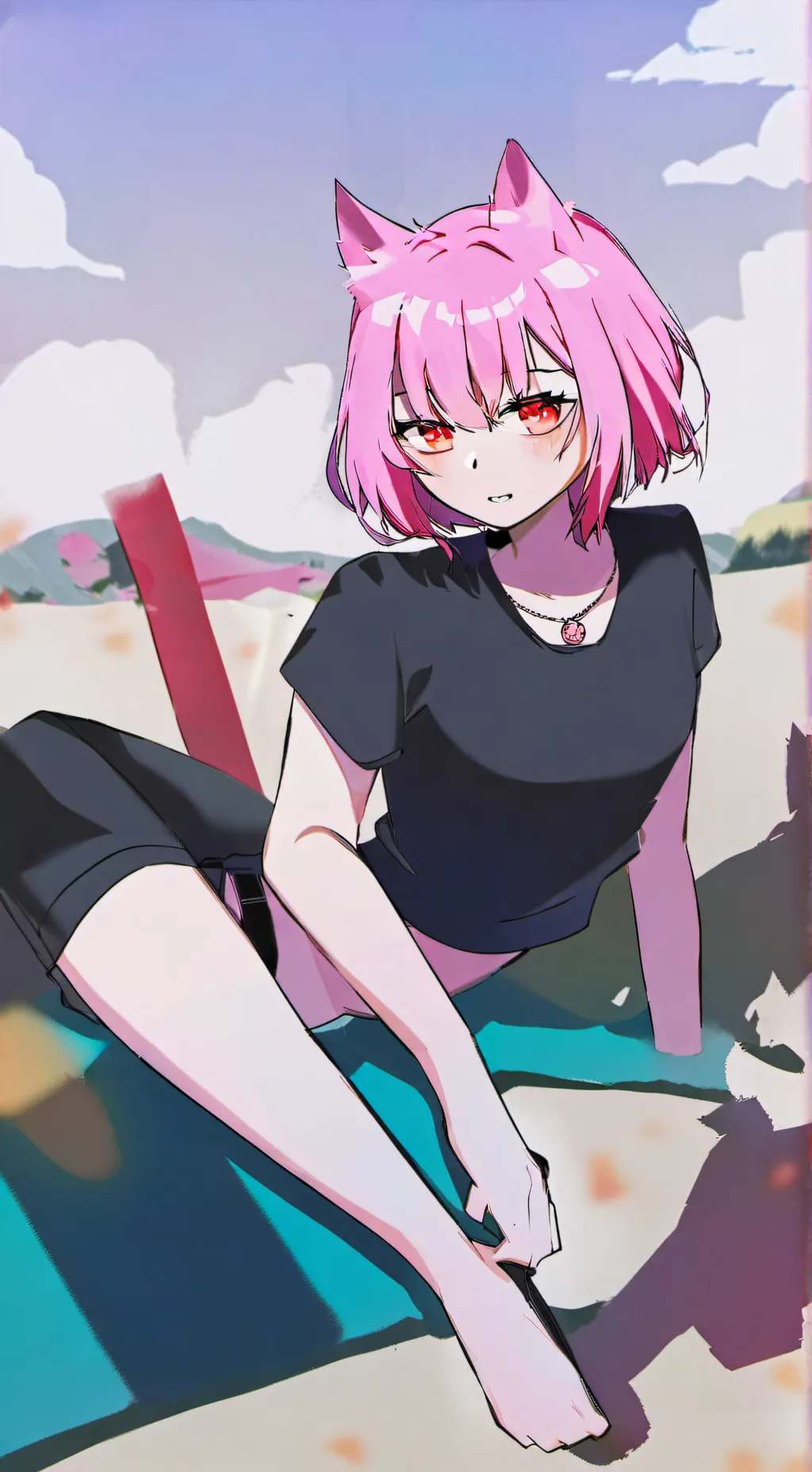 ai character: Lilly background