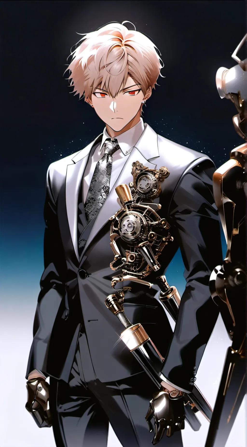 ai character: BAKUGO background