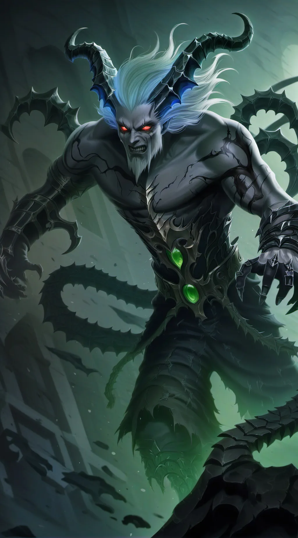 ai character: Drakar background