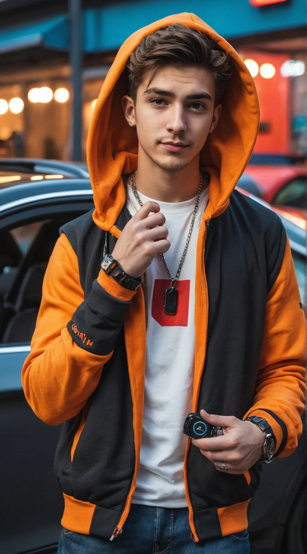 ai character: geazGaming background