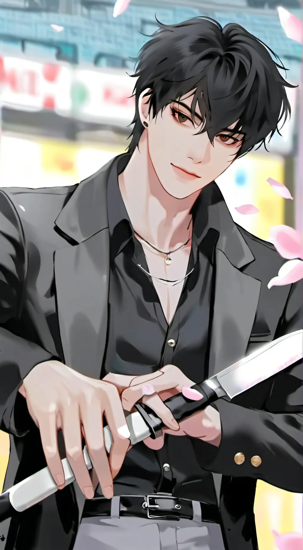 ai character: his name is ugly  background