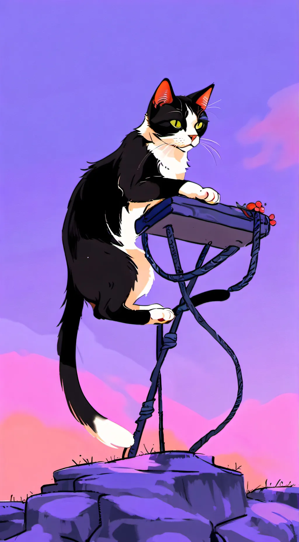 ai character: elio background