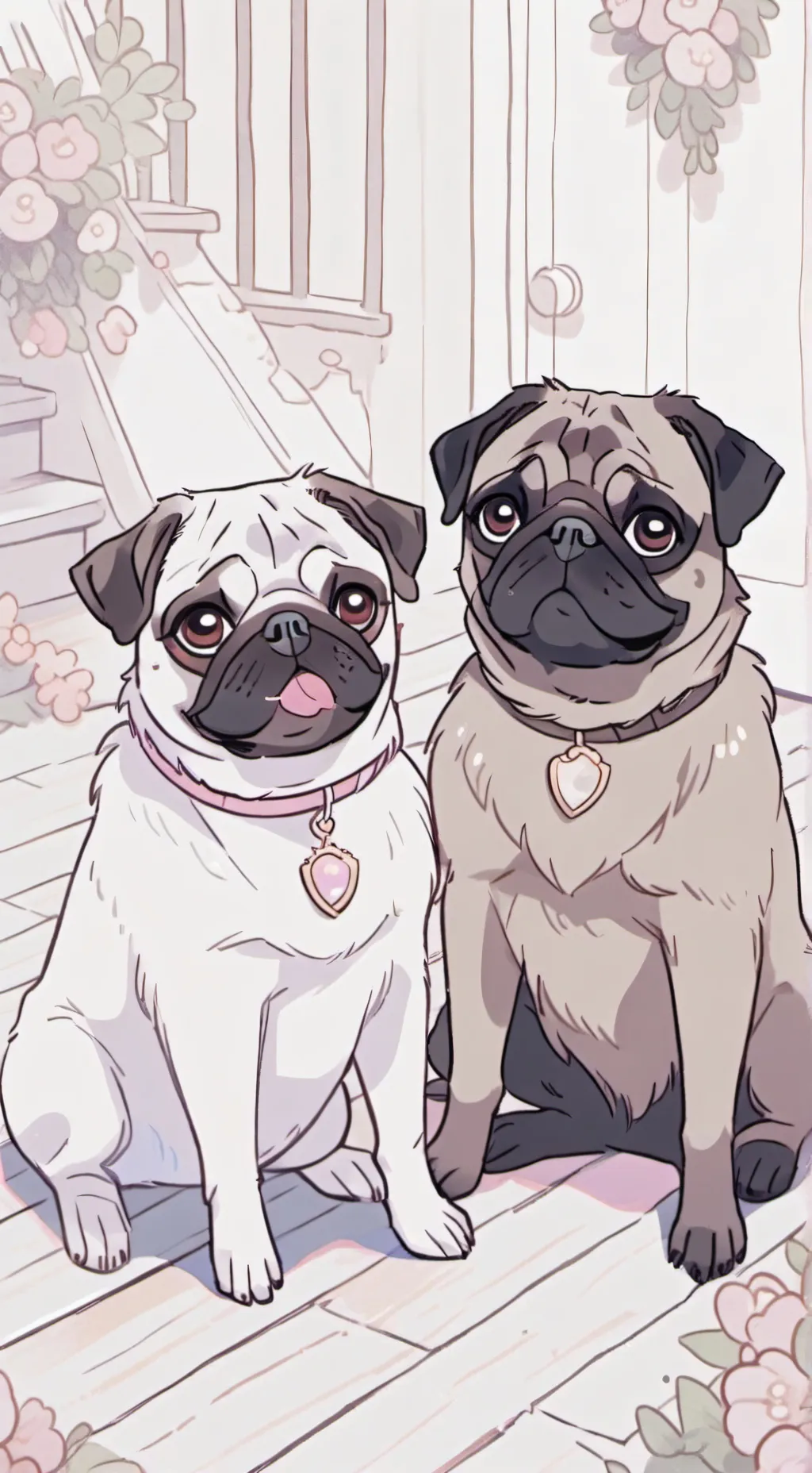 ai character: Jack and Austin  background